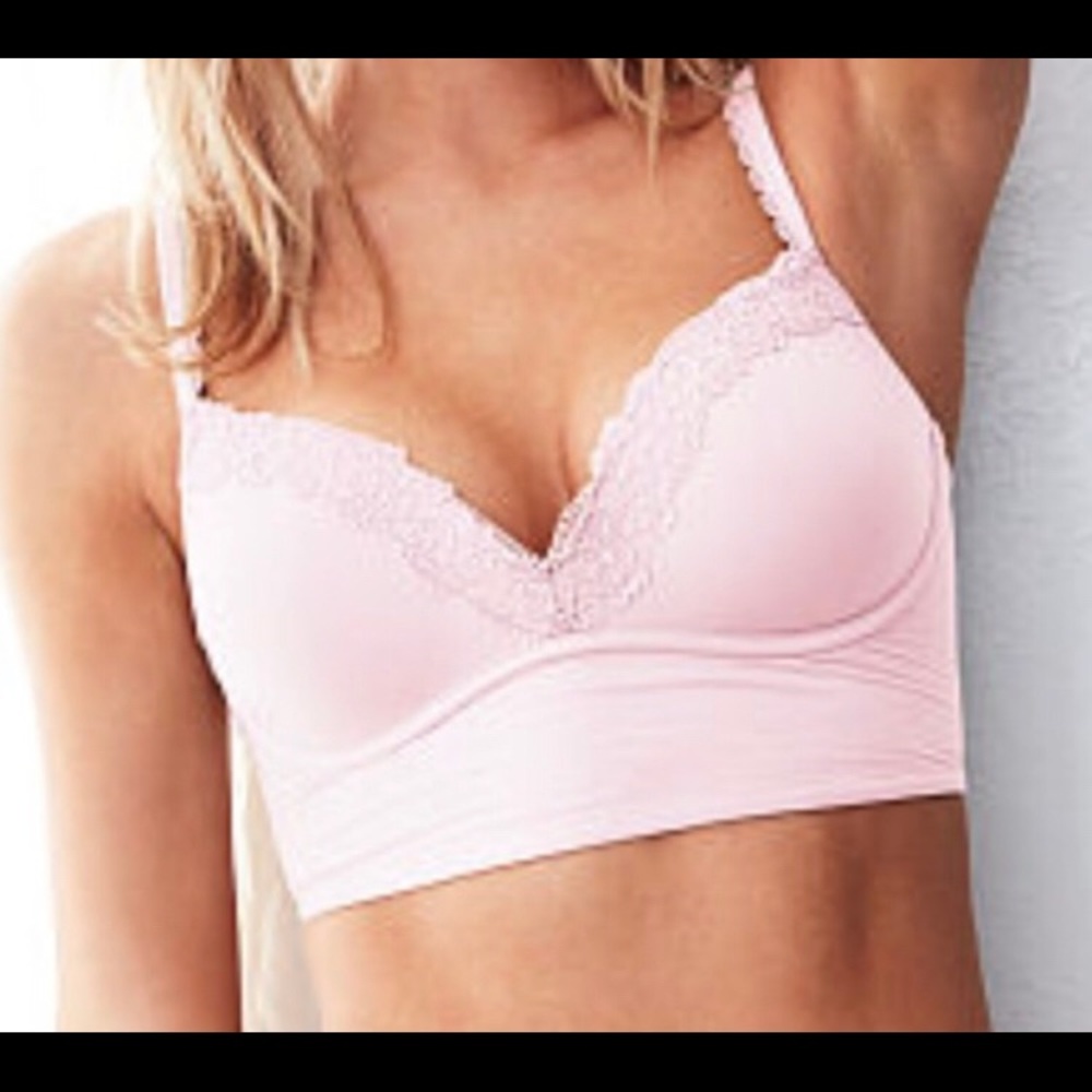 VS | Blush Pink Lounge Push-Up Bra | Gently Used!